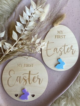 My First Easter Plaques